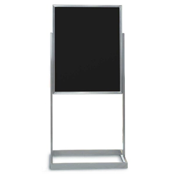 Sliding Door Indoor Enclosed Corkboard, 4